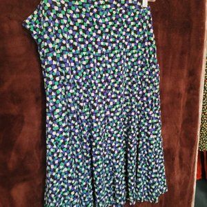 XL George midi skirt